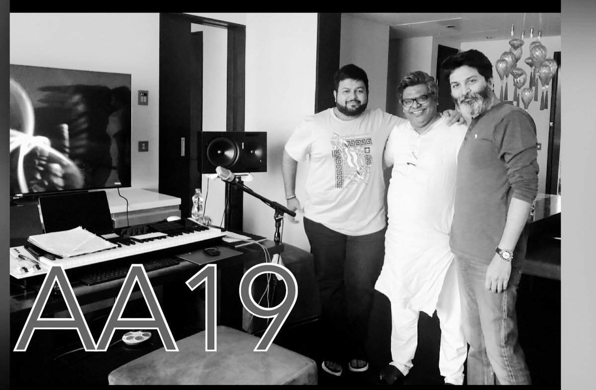 Thaman begins music compositions for AA19