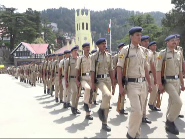 Parade Rehearsal for himachal day