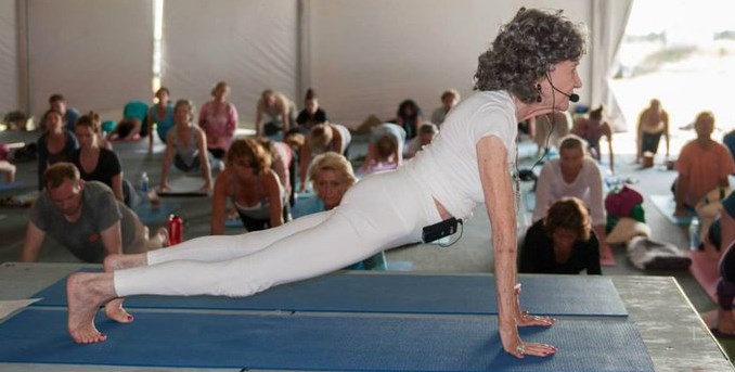 100 year old yoga teacher celebrates life