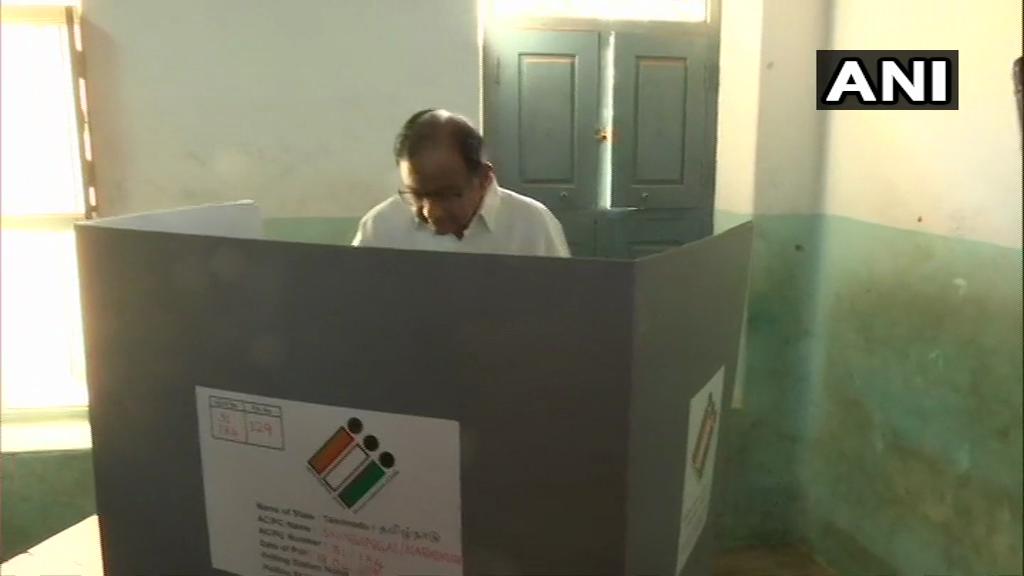 CHIDAMBARAM'S VOTE