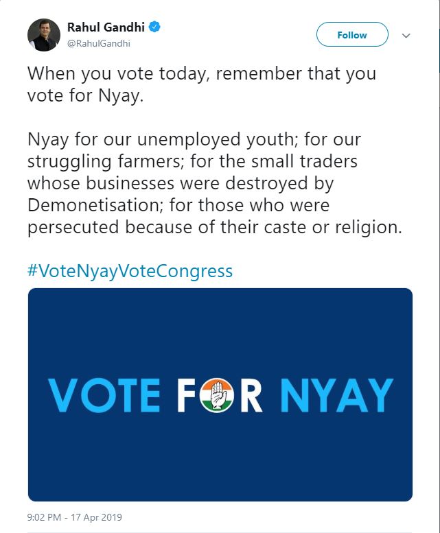 etv bharat rahul gandhi tweet