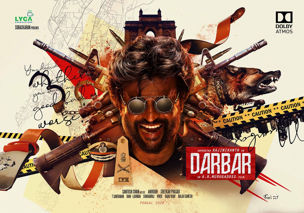 darbar movie poster