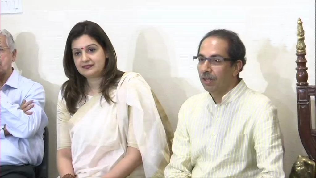 Priyanka Chaturvedi joins Shiv Sena