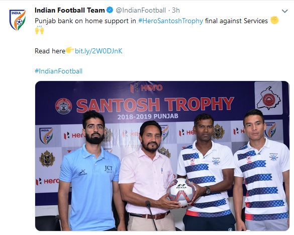 Santosh Trophy: Punjab to Face Services In Final