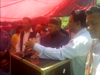 ex cm virbhadra singh in arki