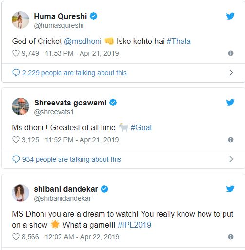 Twitter Goes Crazy about dhoni