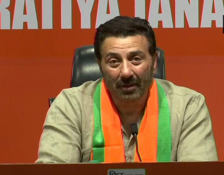 Sunny Deol after joining BJP