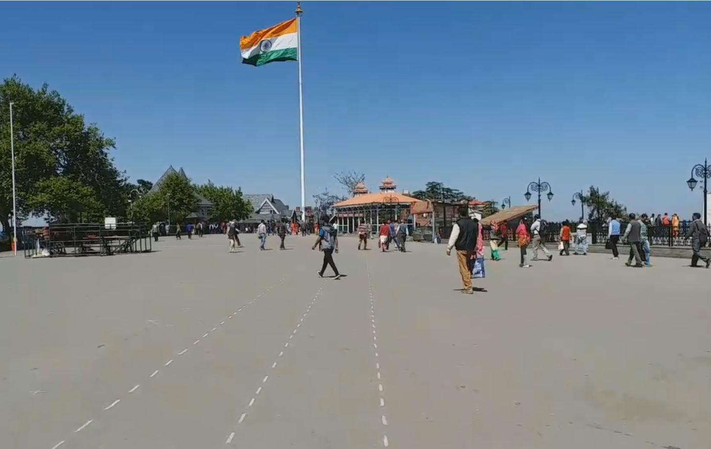 Historical Ridge Grounds in Shimla