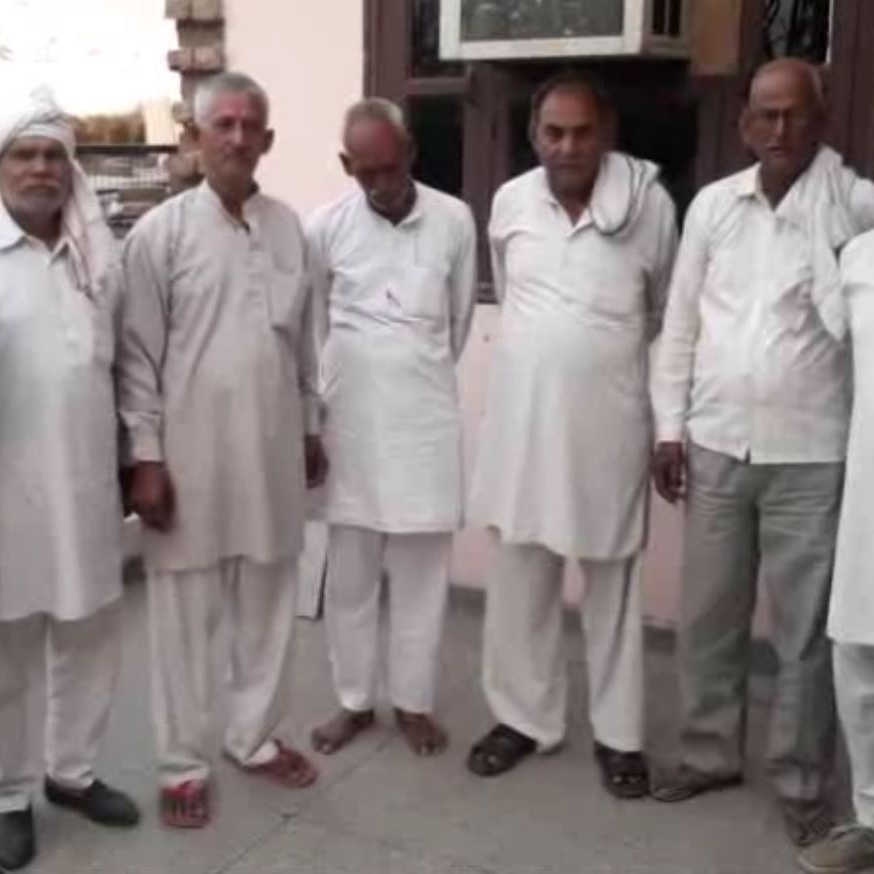 The villagers opposed Techand Sharma