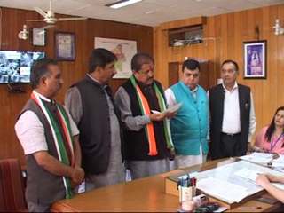 ramlal thakur file nomination