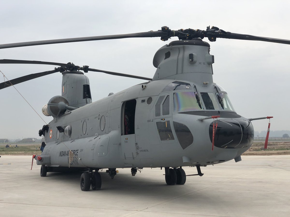 Chinook Helicopters Ceremony