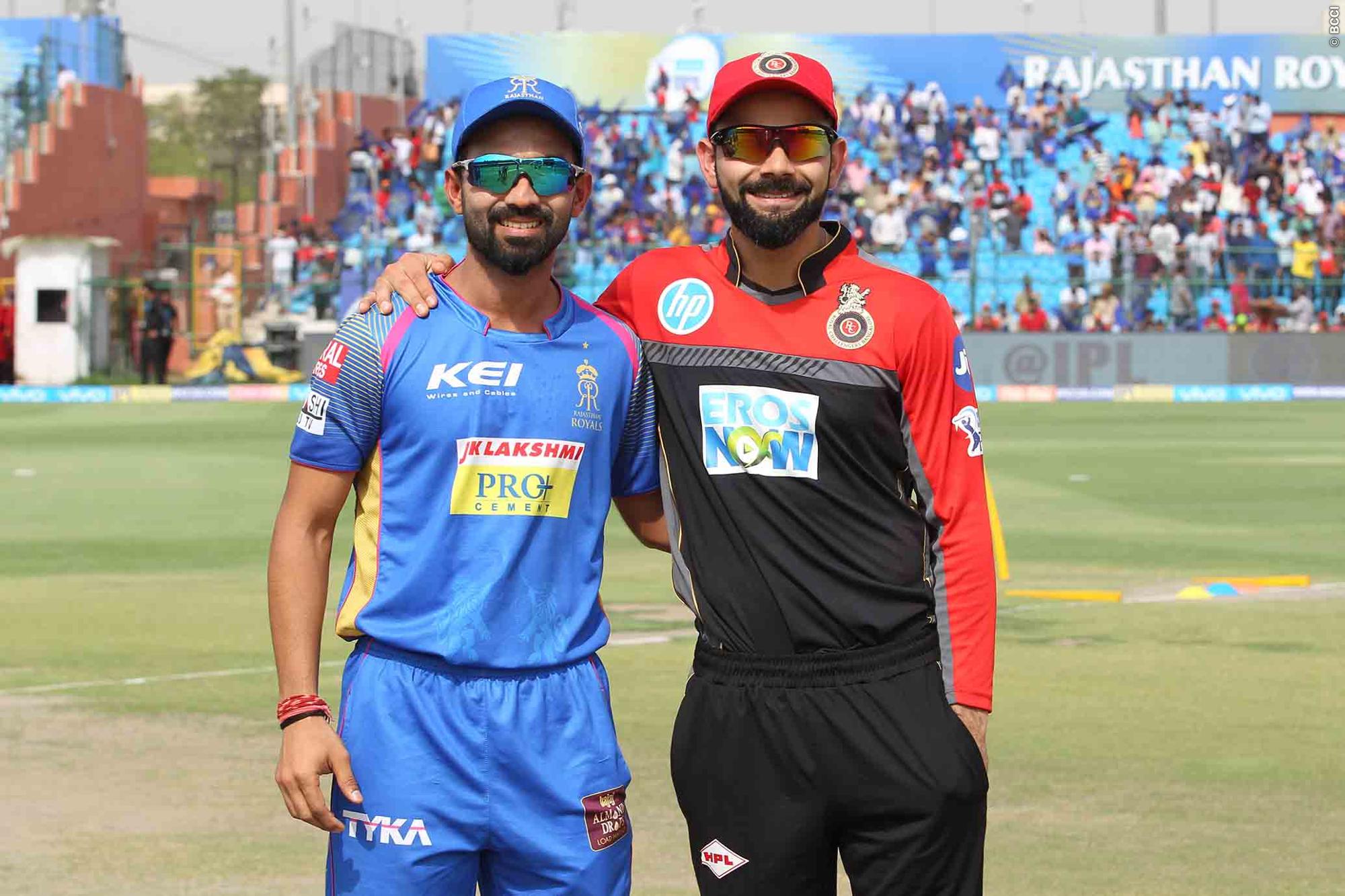 Rajasthan Royals vs Royal Challengers Bangalore