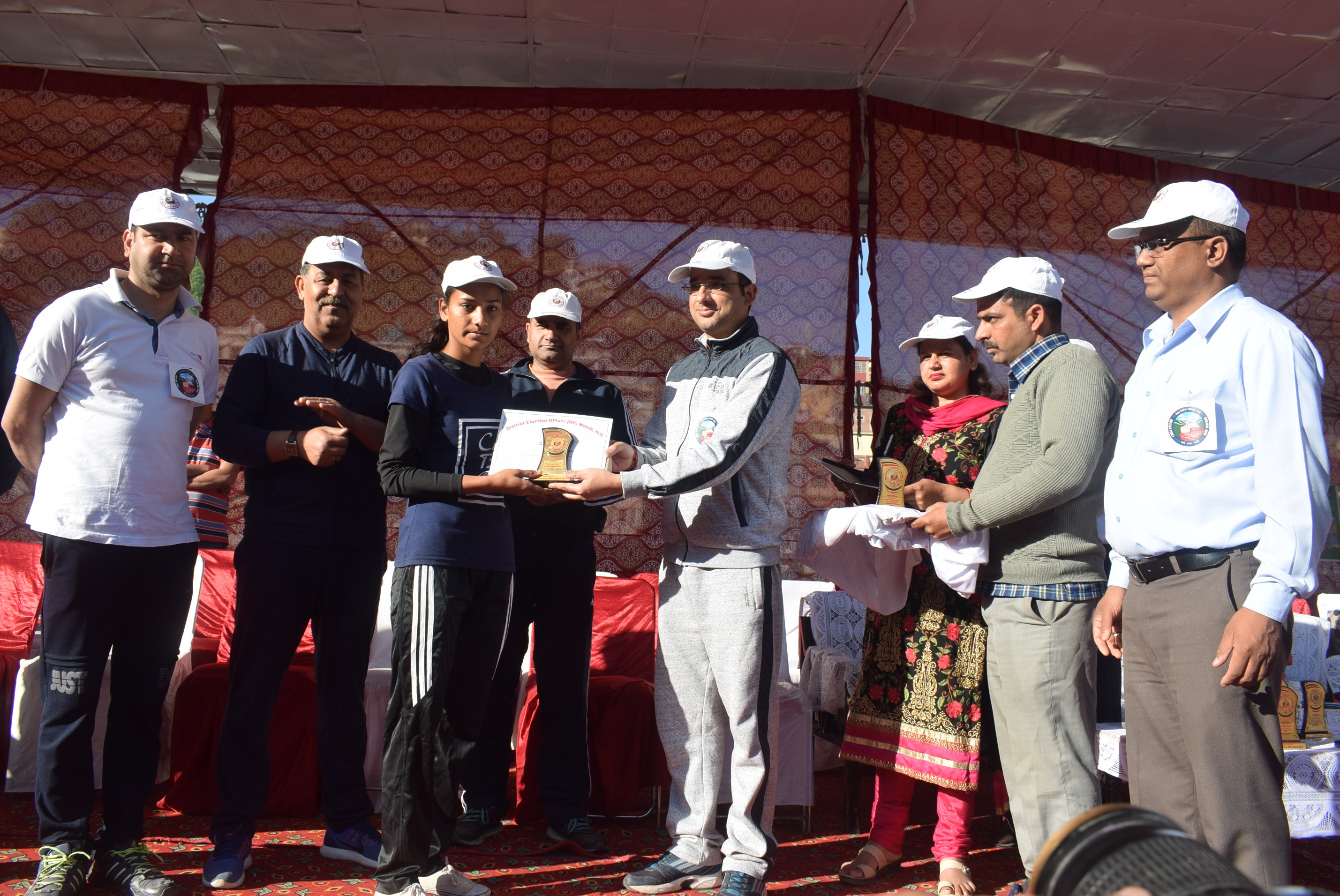 marathon organised in mandi