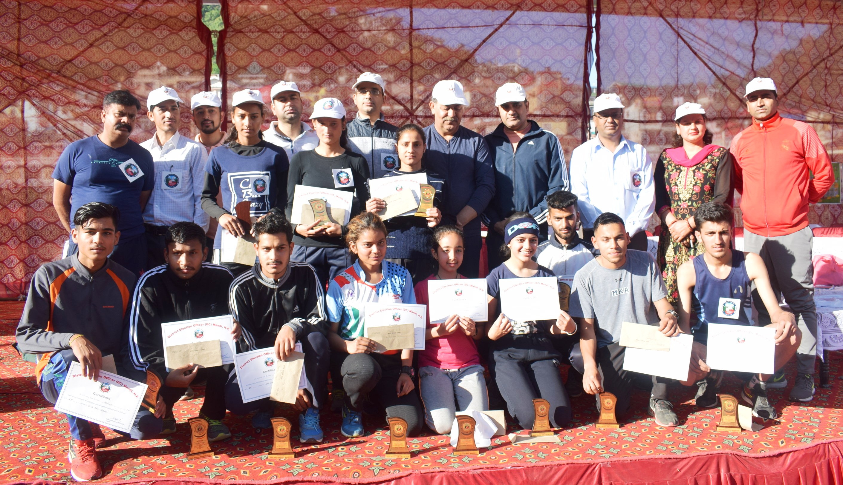 marathon organised in mandi