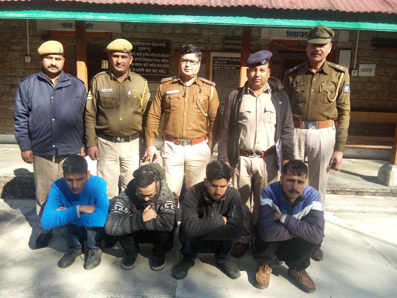 mandi, himachal pradesh, etv bharat, himachal news, joginder nagar police, हिमाचल प्रदेश, ईटीवी भारत, हिमाचल न्यूज, मंडी, जोगिंद्रनगर पुलिस