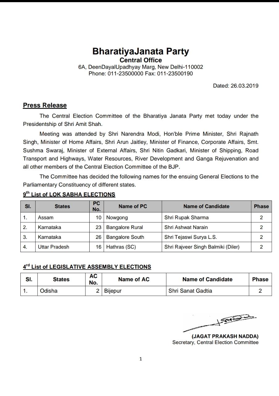 Tejaswi surya