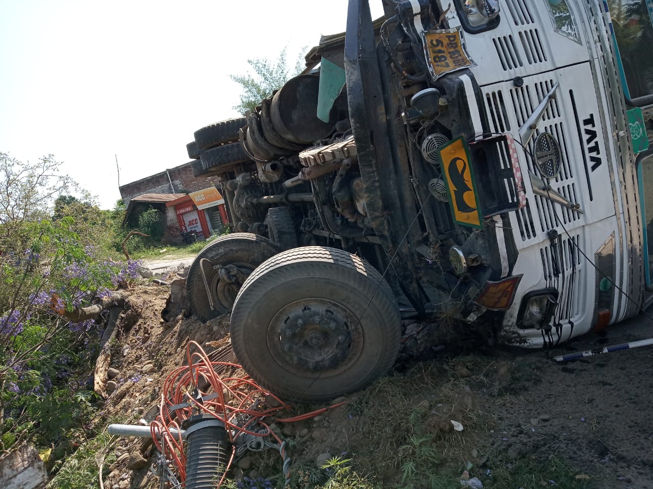 Truck accident