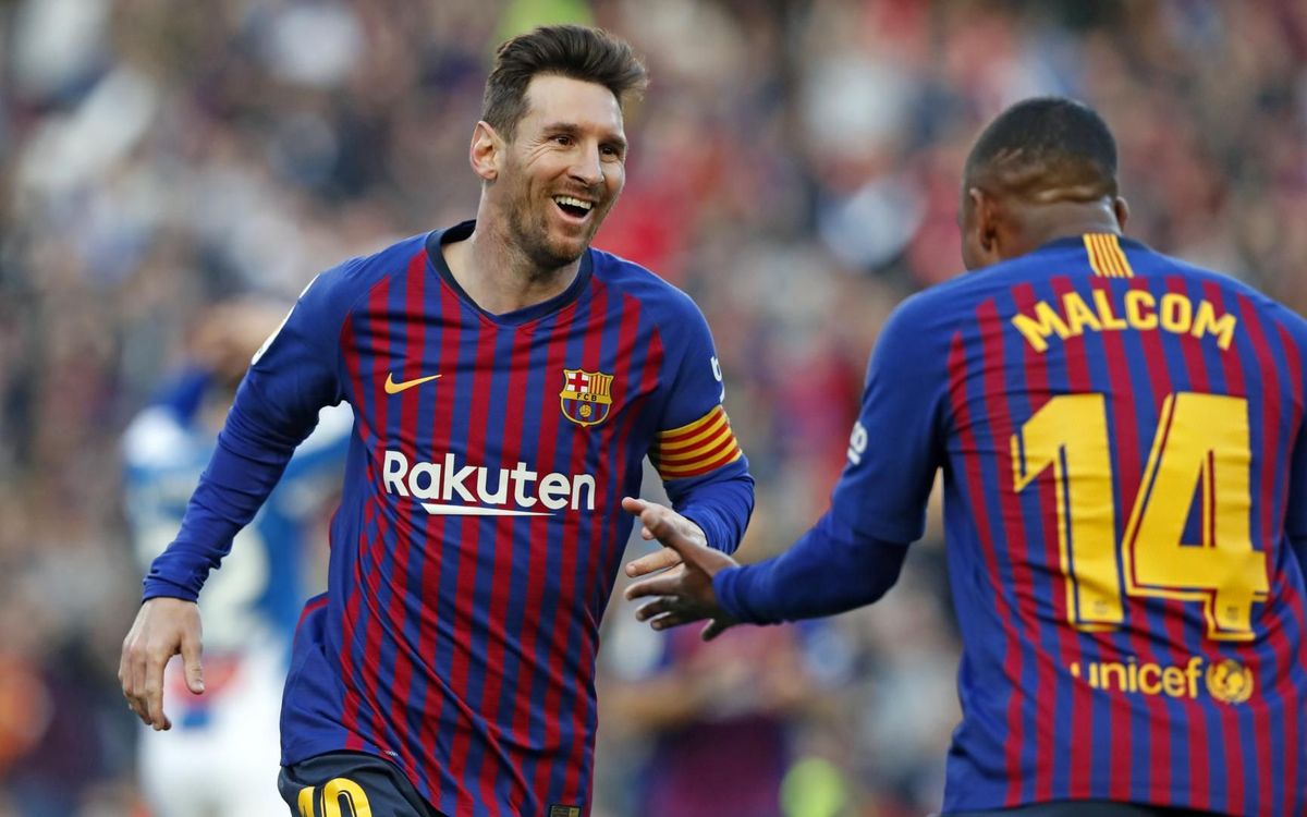 Lionel Messi, FC Barcelona, Atletico Madrid, Espanyol, Catalan derby