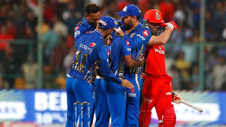 No-ball controversy marred RCB vs MI match.