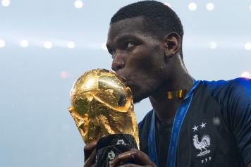 Paul Pogba with WC