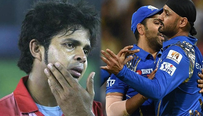 Harbhajan Singh slapped Sreesanth in IPL 2008.