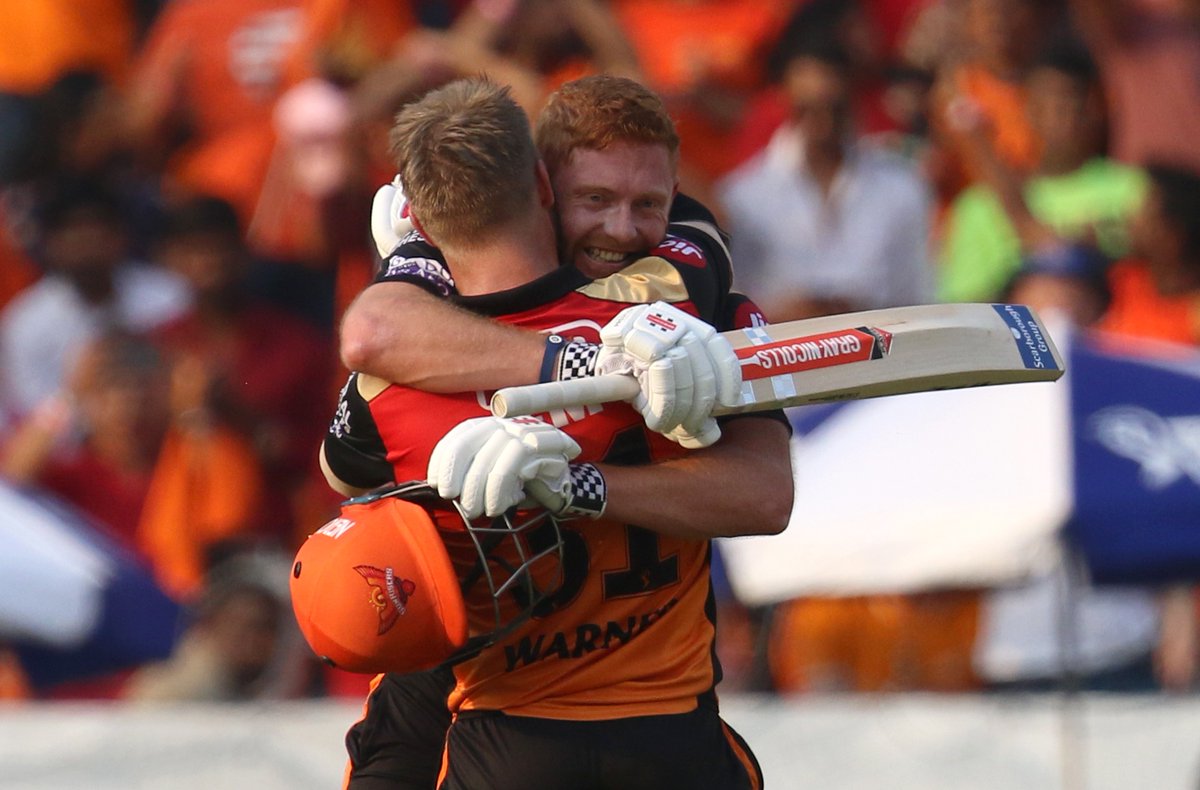 Jonny Bairstow and David Warner