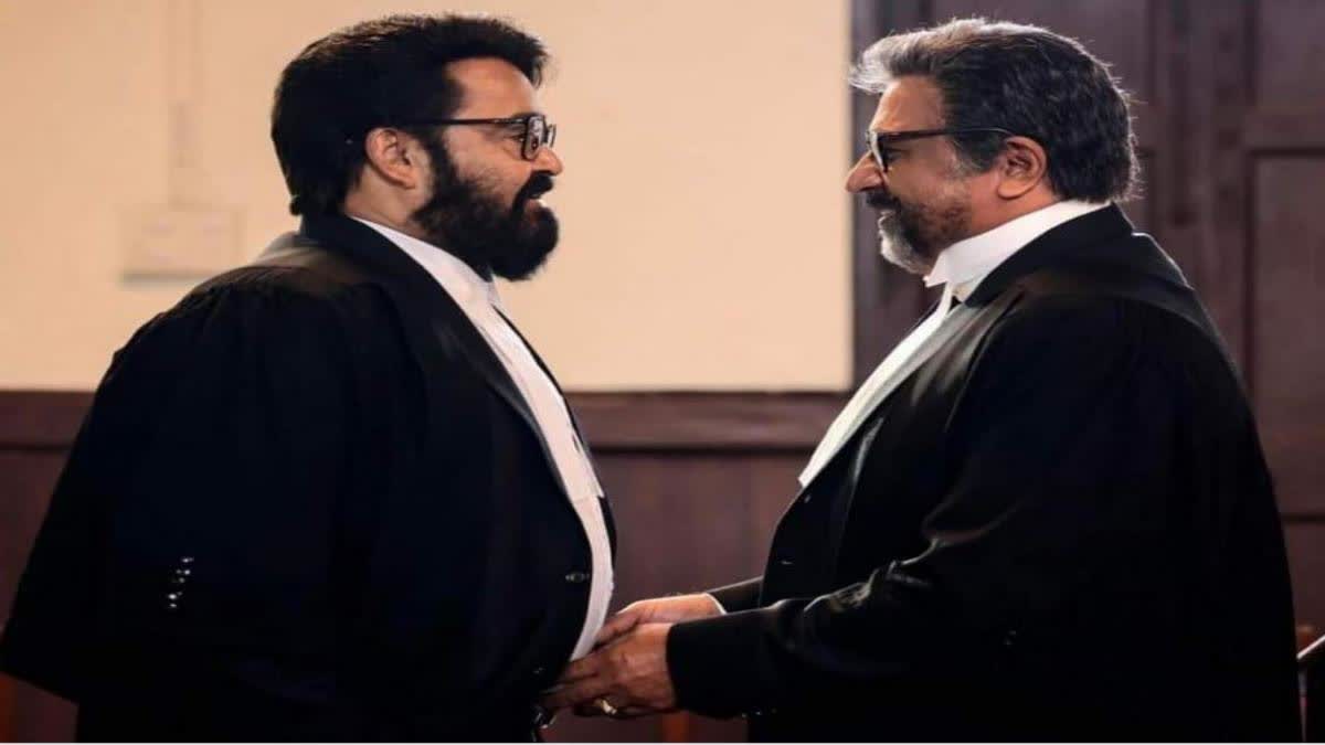 റീൽ എനിമി റിയൽ ഫ്രണ്ട്  നേര് മലയാളം സിനിമ  Mohanlal With Siddique  Siddique And Lal Photo