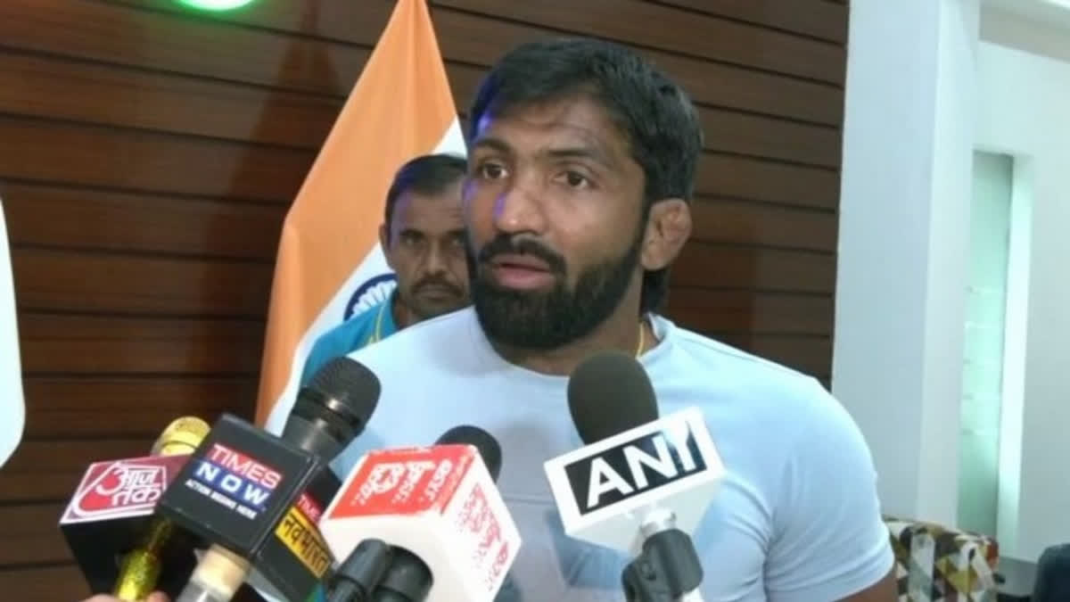 File photo: Wrestler Yogeshwar Dutt (ANI)