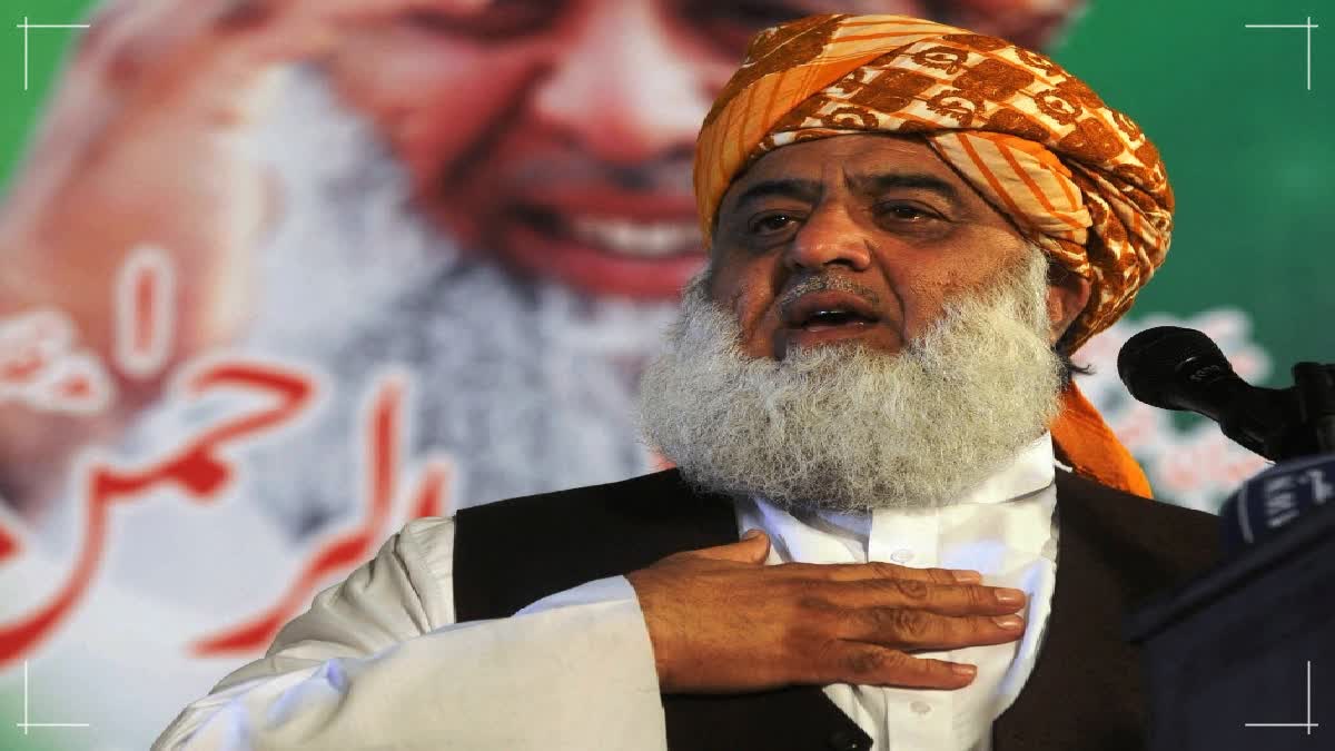 Etv BharatJUI-F chief Maulana Fazlur Rehman's convoy attacked in Khyber Pakhtunkhwa