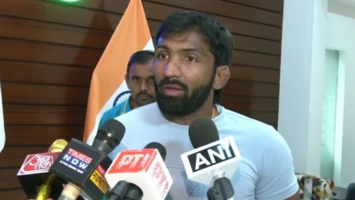 File photo: Wrestler Yogeshwar Dutt (ANI)