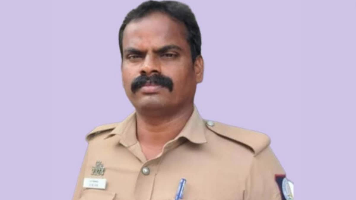 Transfer of head constable who hoarded confiscated liquor bottles