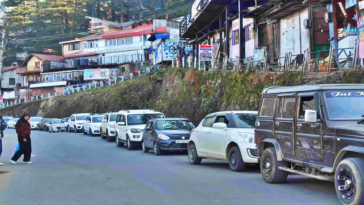 Shimla Traffic Jam