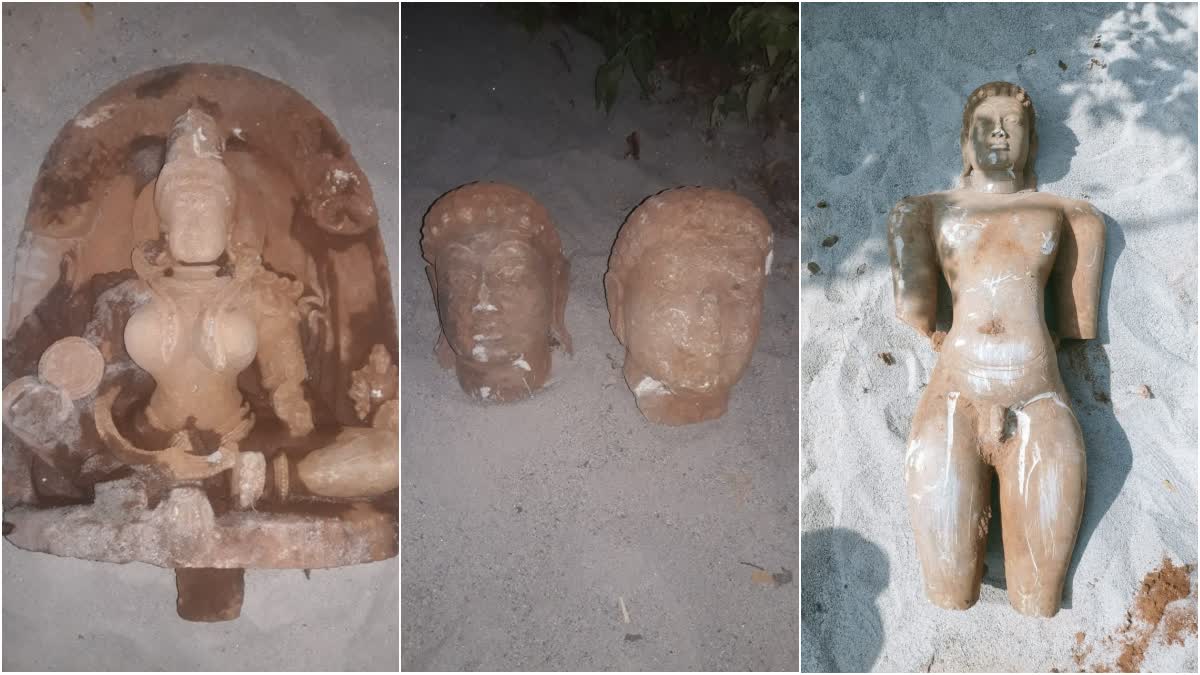 11th century Jain sculptures found