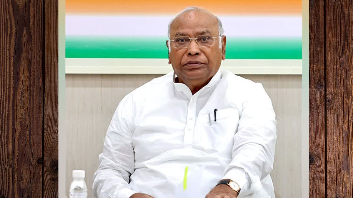 Congress chief Mallikarjug Kharge