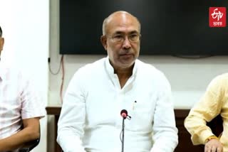 cm n biren singh reacts to the incident in manipur moreh