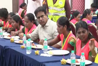 Sanitation Workers New Year Wishes to KTR