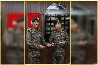 Etv BharatLt Gen Navin Sachdeva assumes command of Nagrotas White Knight Corps