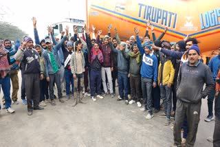 Haryana Truck Drivers Strike Hit and Run Law