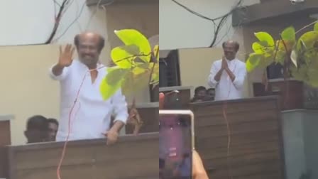 Rajinikanth conveyed his New Year wishes to his fans