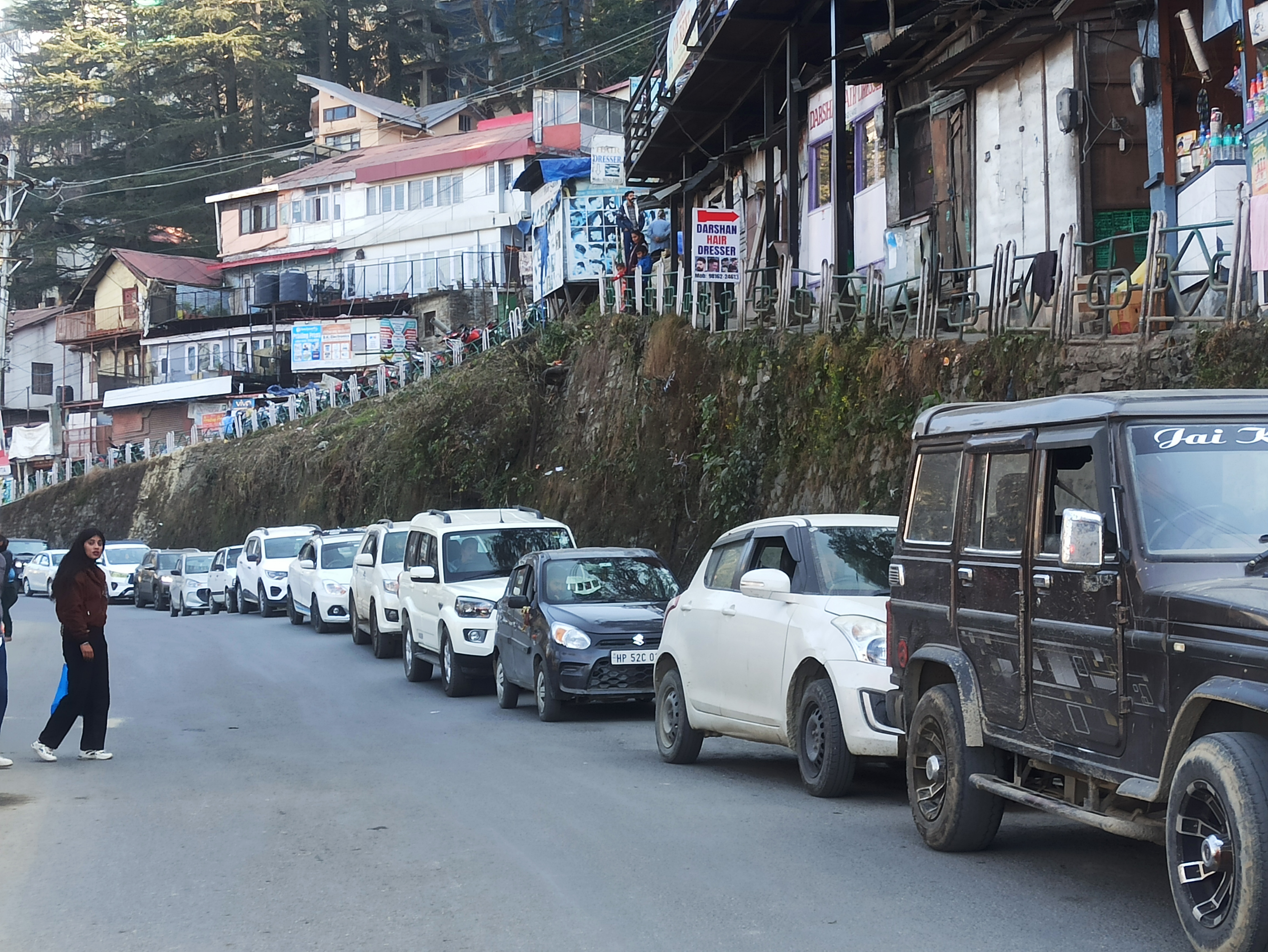 Shimla Traffic Jam