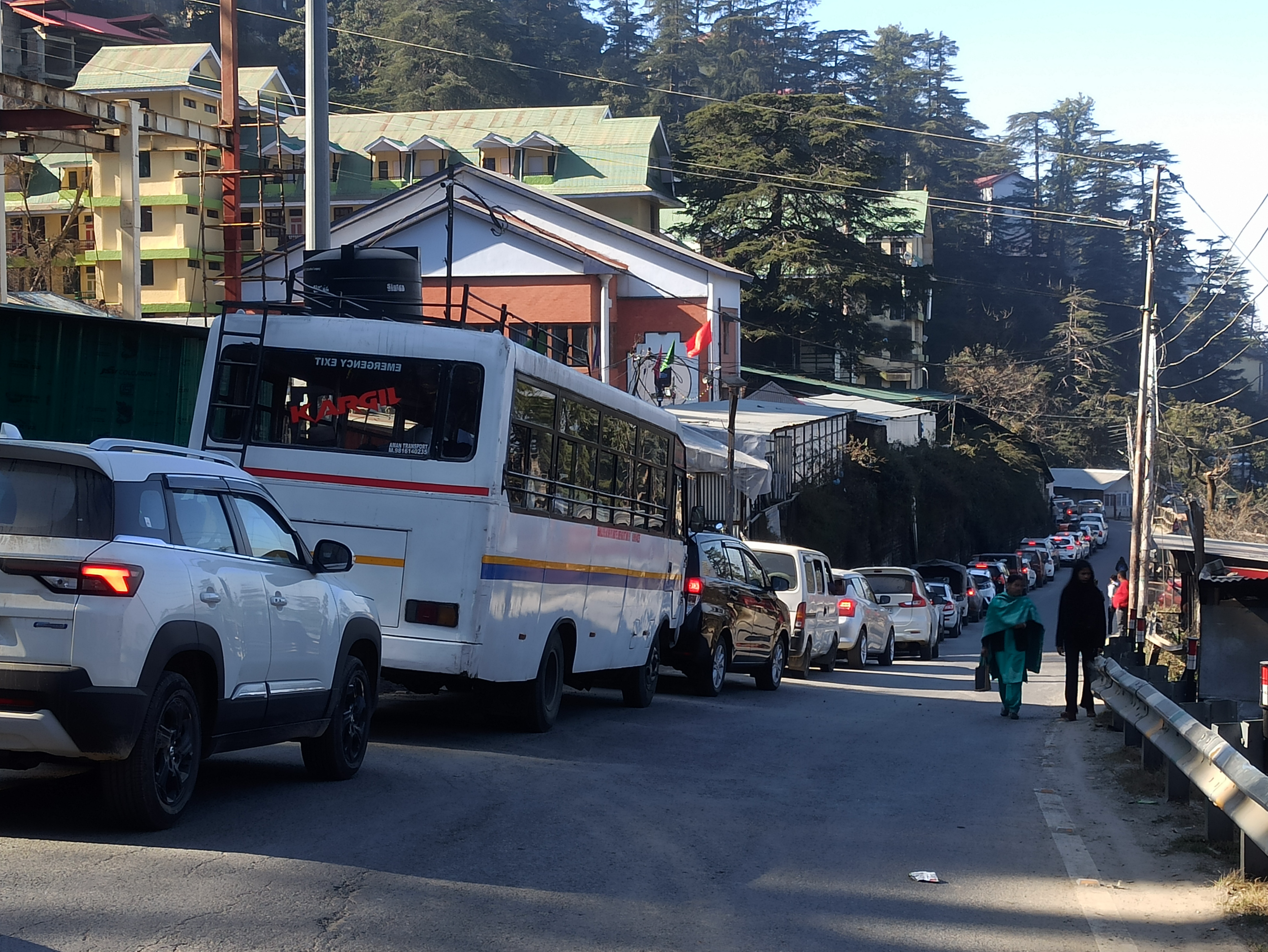 Shimla Traffic Jam