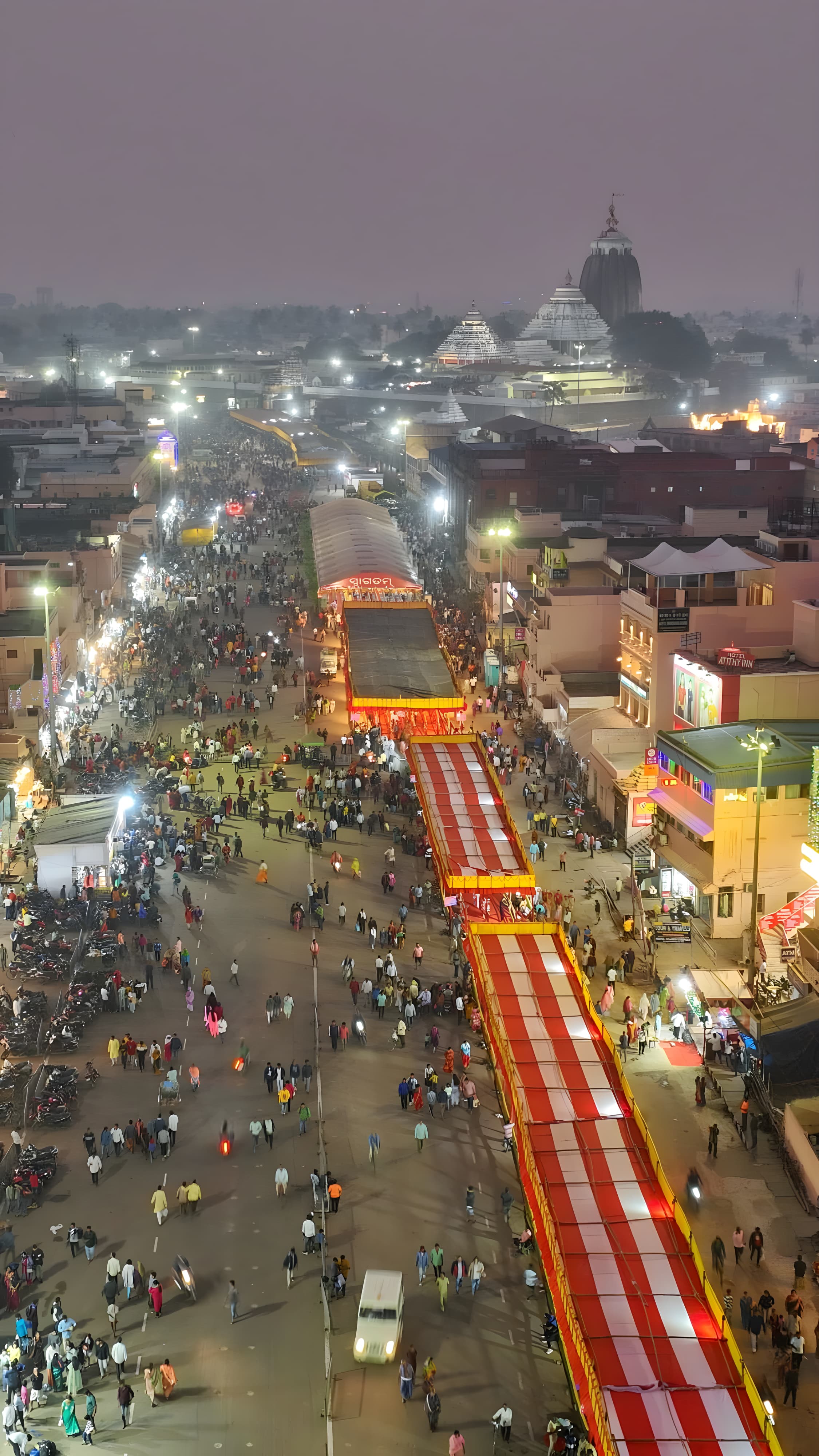 ଶ୍ରୀକ୍ଷେତ୍ରରେ ରେକର୍ଡ଼ ସଂଖ୍ୟକ ଶ୍ରଦ୍ଧାଳୁ