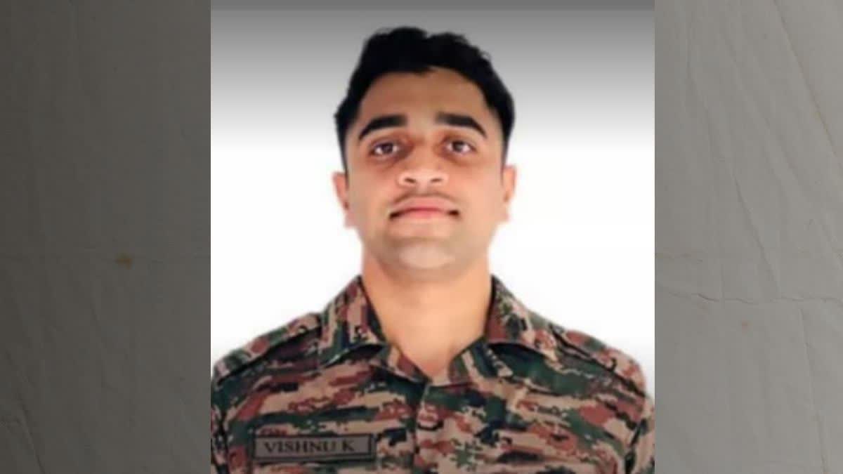 SOLDIER VISHNU FOUND FROM BENGALURU  കാണാതായ മലയാളി സൈനികനെ കണ്ടെത്തി  MISSING MALAYALI SOLDIER FOUND  LATEST NEWS IN MALAYALAM