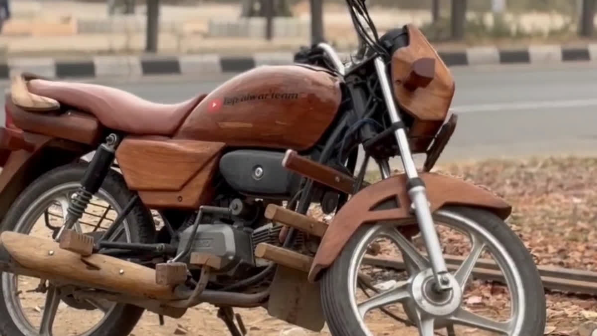 Splendor to Splendid, Mewat Man's 'Wooden Bike' Steals Spotlight