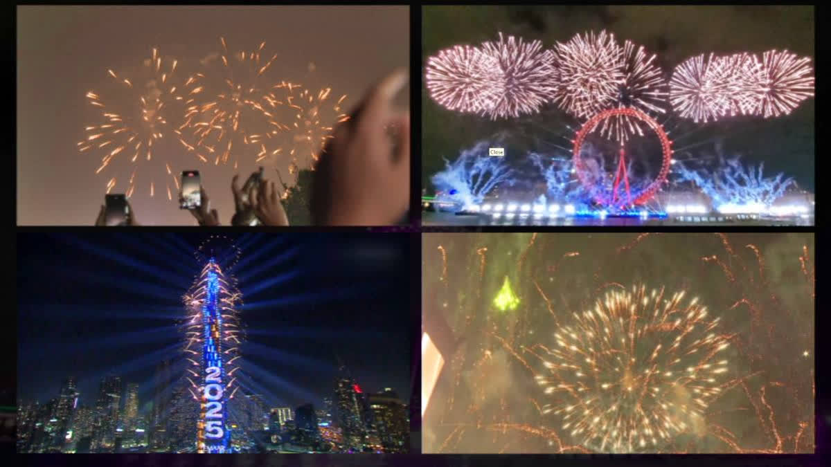 From London's fireworks to Beijing's prayers, cities worldwide ushered in 2025 with dazzling displays, traditions, and hopes for a prosperous year.