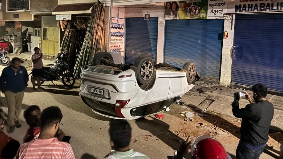 CAR HITS BIKE