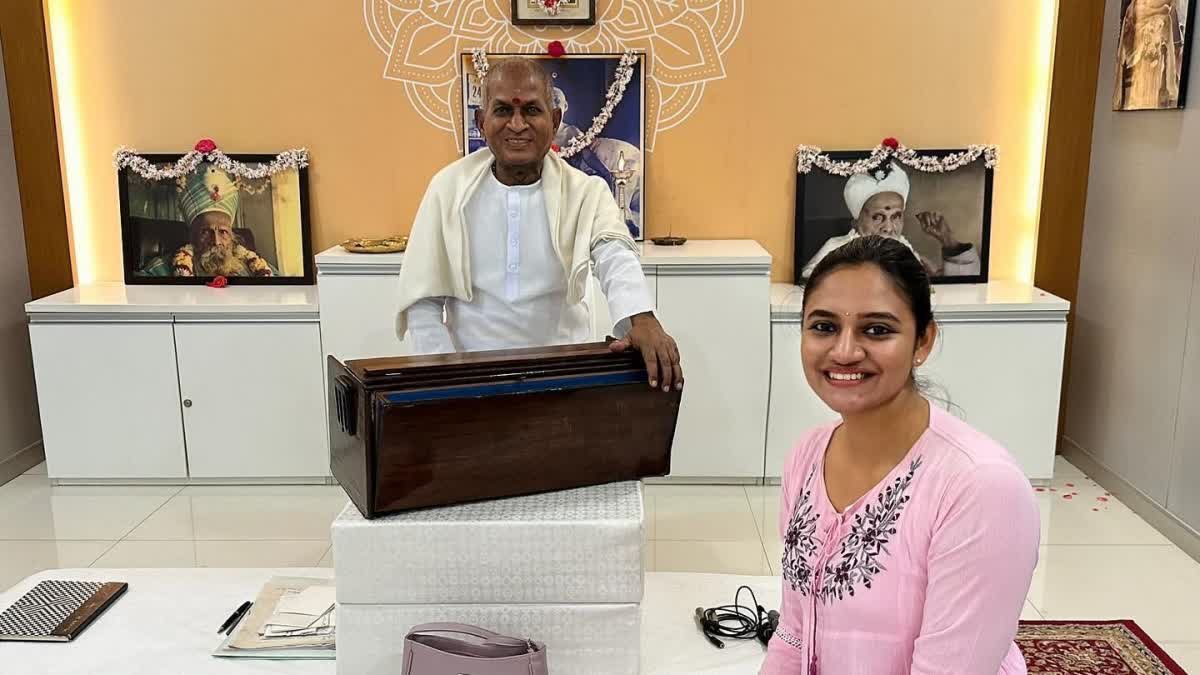 Ranjani Raghavan with Ilaiyaraaja