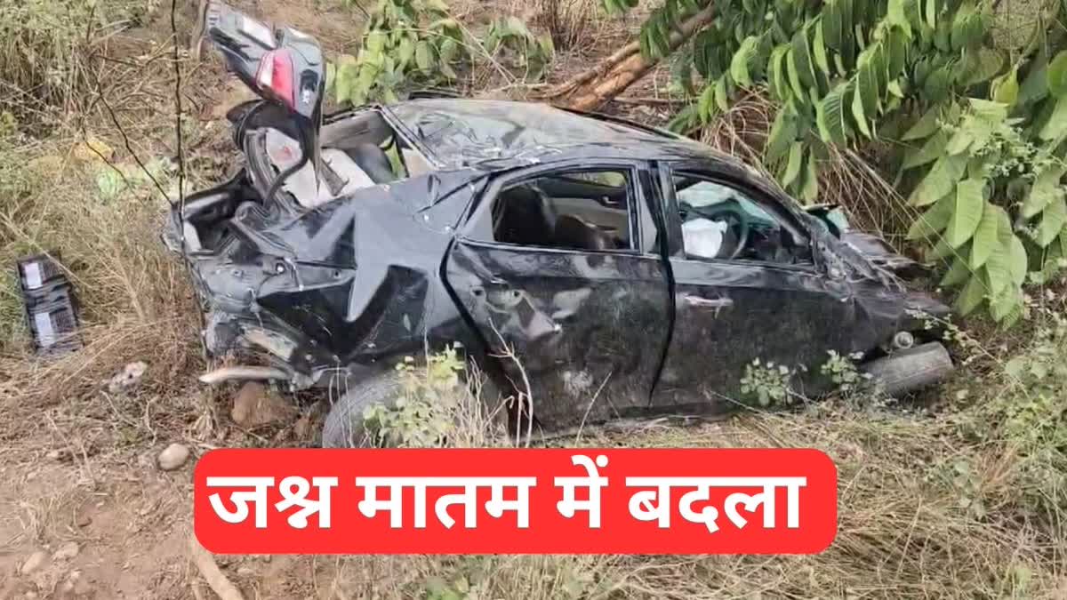 horrible-road-accident-in-ambala-2-friends-seriously-injured-one-dead