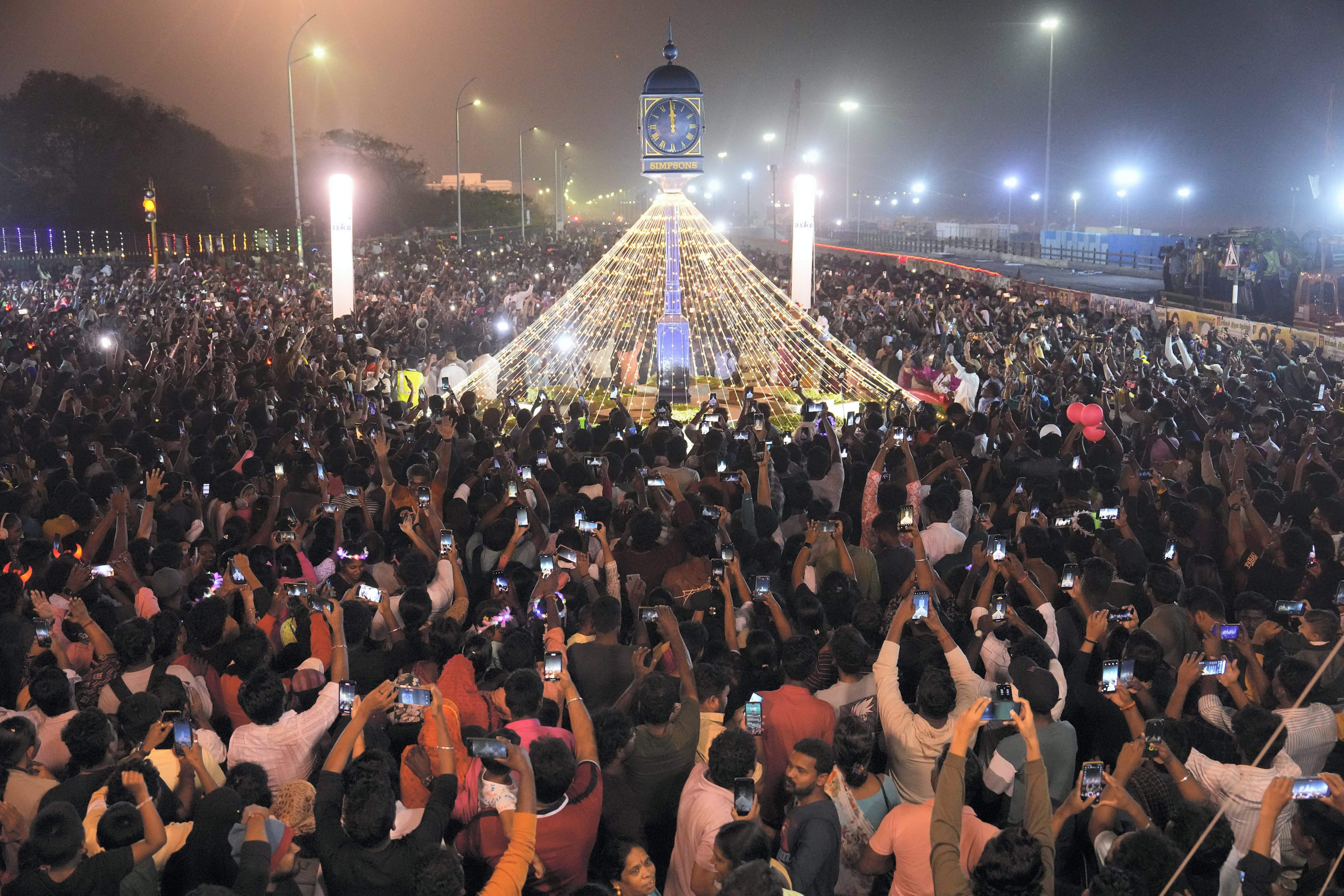 Happy New Year: India Celebrates Arrival Of 2025 With Events Across Cities