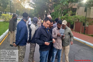 A leopard spotted at Infosys Mysuru campus prompted a work-from-home directive. The forest department continues efforts to capture the animal using drones and traps.